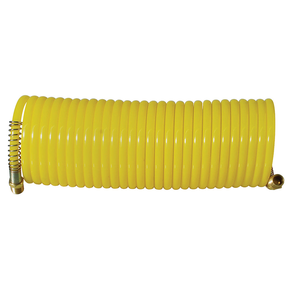 Manguera para aire tipo resorte 1/4" x 15 m Surtek 108152
