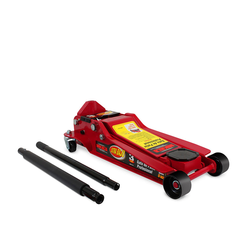 Gato hidráulico de patín Extra Bajo Leva MIKELS GXL-3