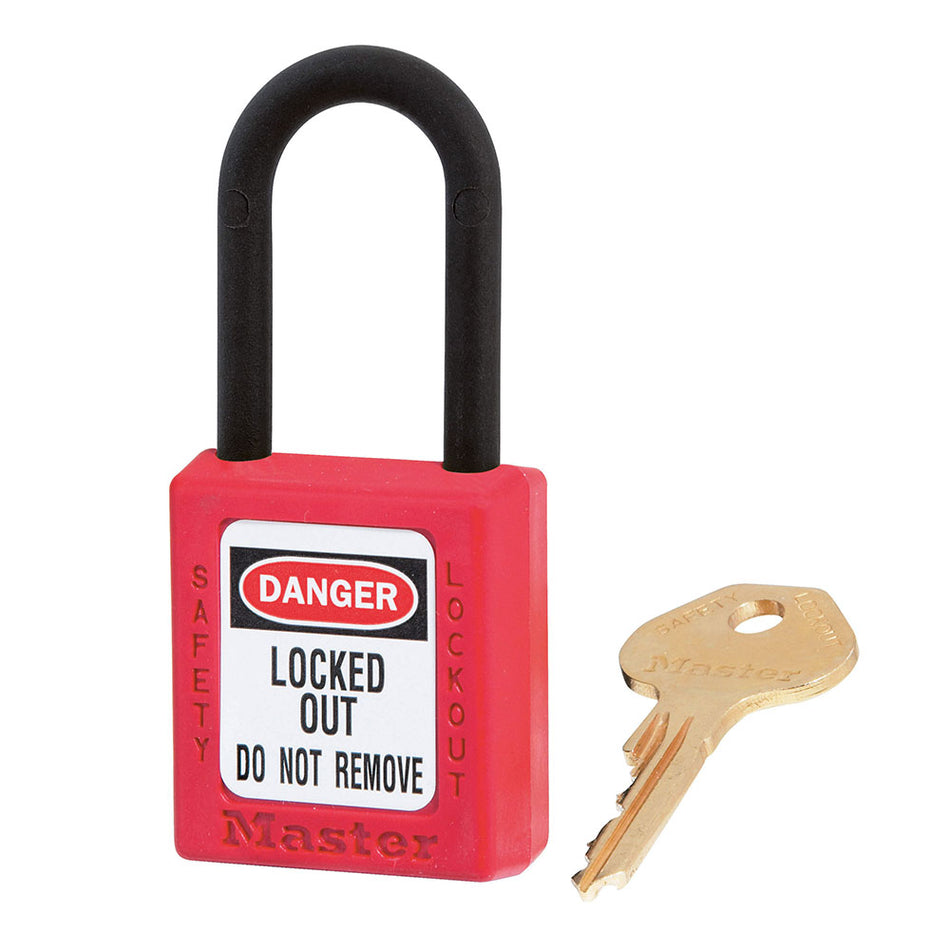 CANDADO PARA BLOQUEO DIELECTRICO ROJO