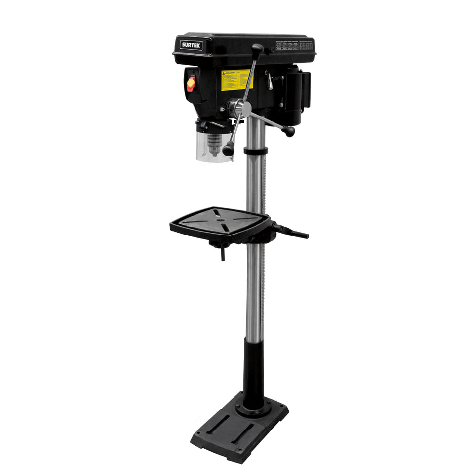 Taladro estacionario de columna 3/4", 1 HP, 750 W, 120 V, 3100 RPM Surtek TC734B