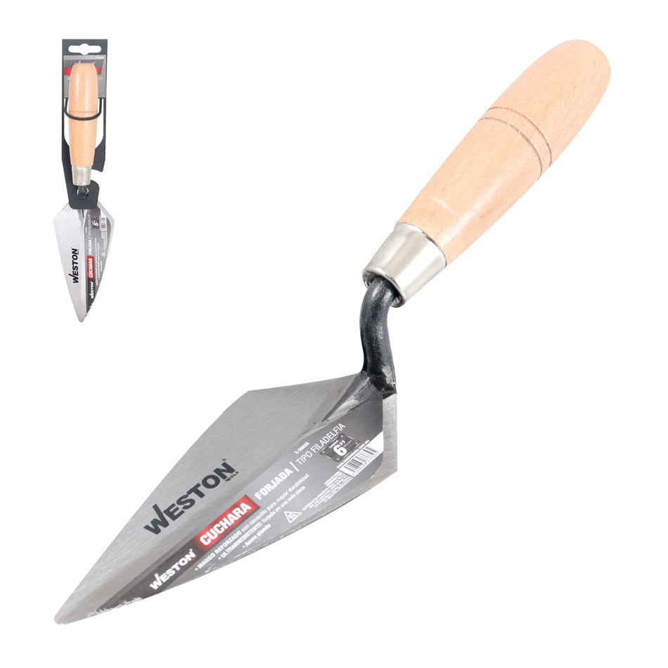 CUCHARA FORJADA TIPO FILADELFIA 6" MANGO