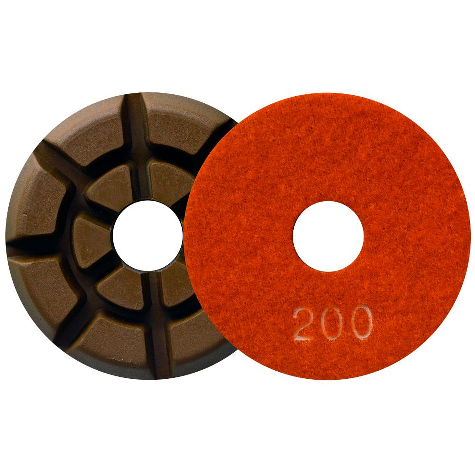 Pad de diamante de 80 x 10 mm para pulid