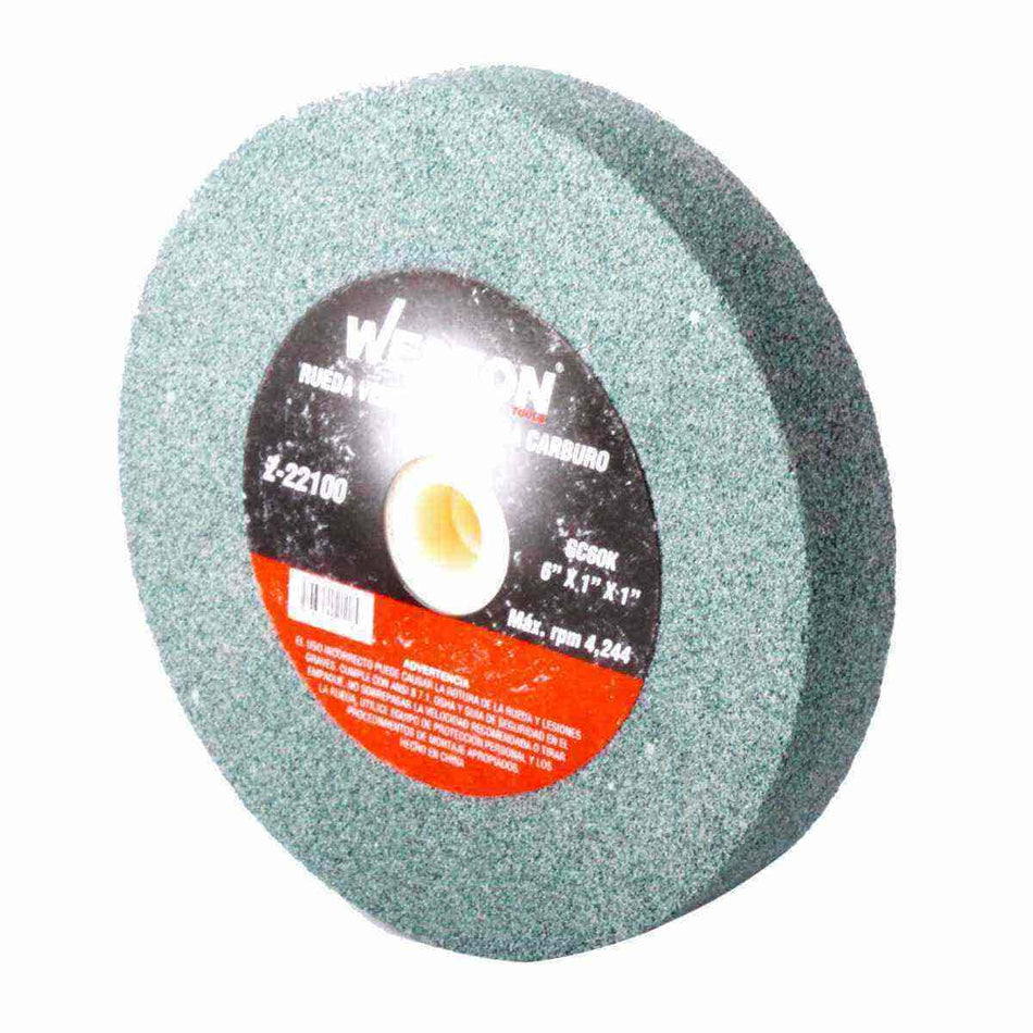 RUEDA VERDE TIPO 1 P/CAR. 6 X 1 GC60, WE