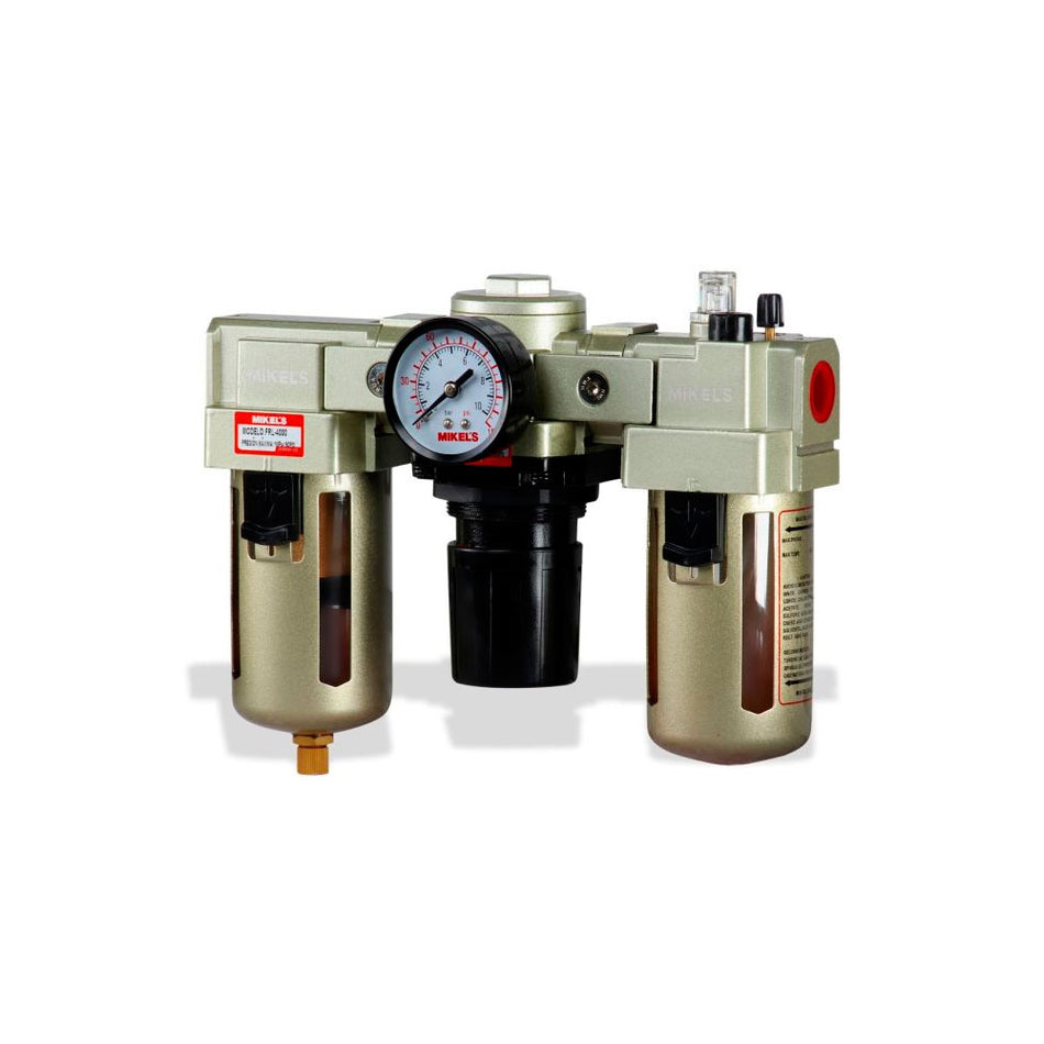 Filtro regulador y lubricador (1/2") MIKELS FRL-4000