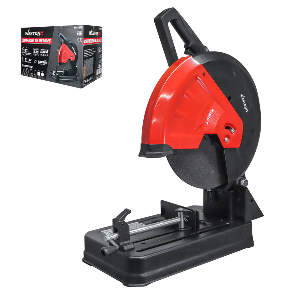 CORTADORA DE METALES 14 3000W 110V 1F WE