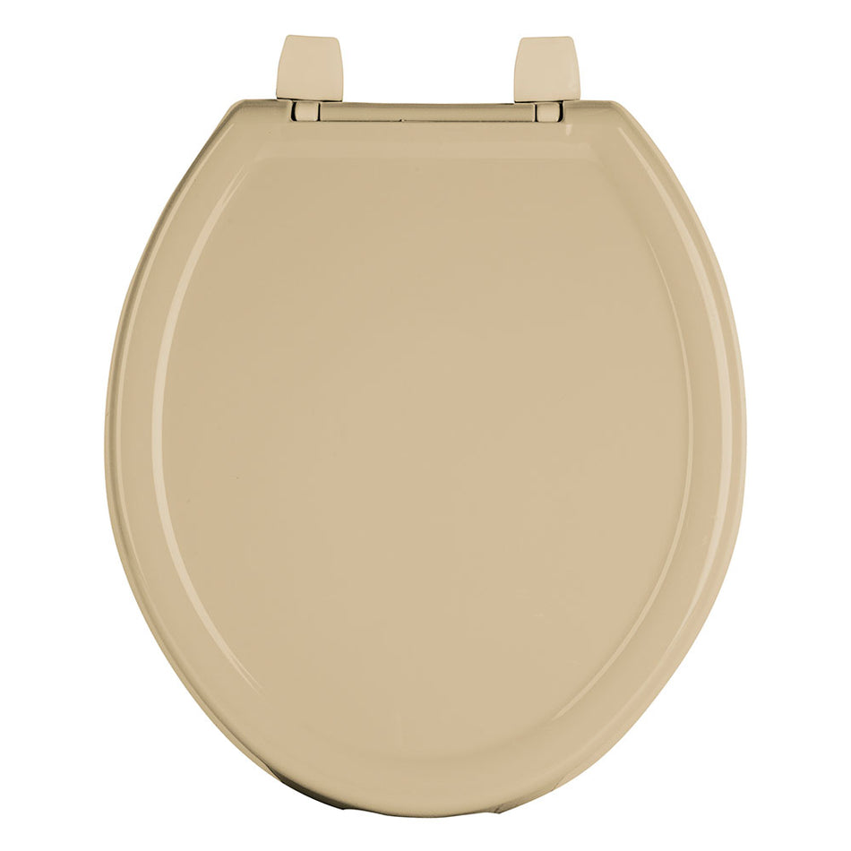 Asiento ligero con tapa para WC, beige,
