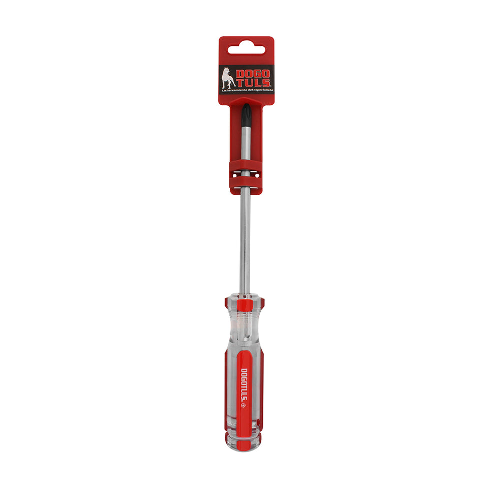 DESARMADOR ACETATO ROJO PHILLIPS 1/8X4 DOGOTULS TO2020