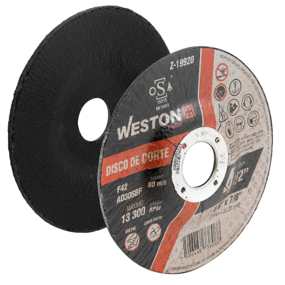 DISCO D/CORTE P/METAL 4-1/2'' x 1/8''