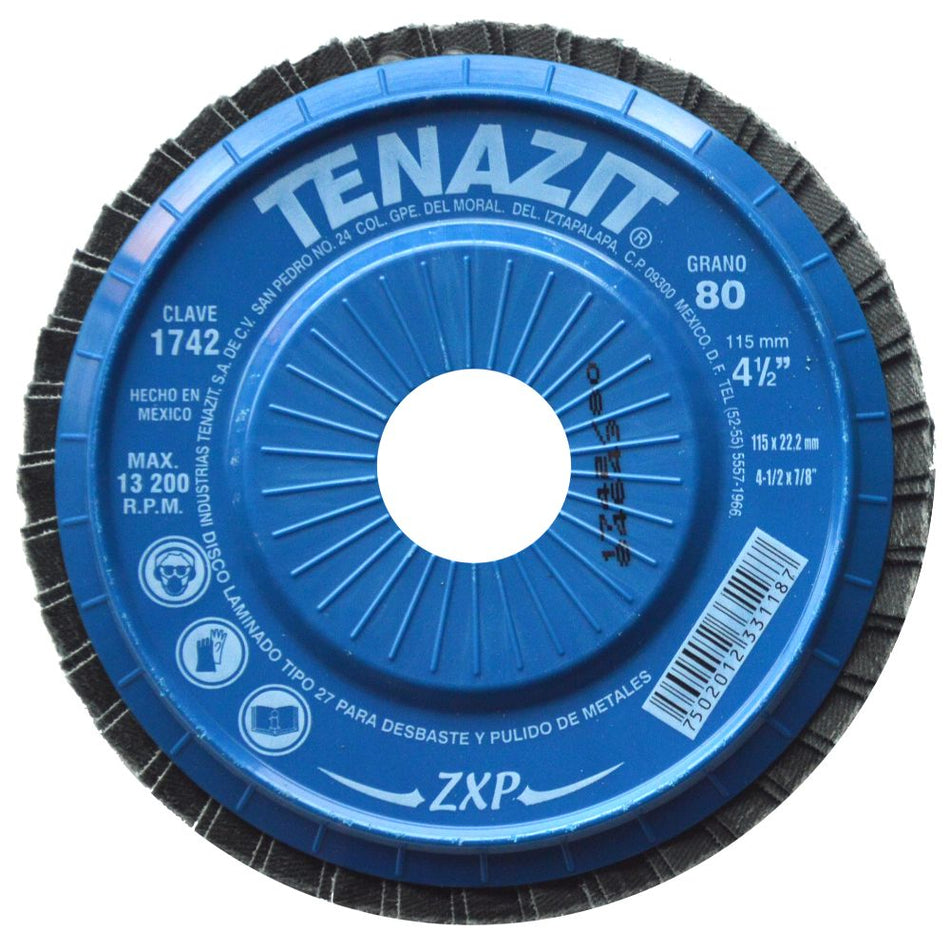 Disco laminado, especificación TENAZIT Z