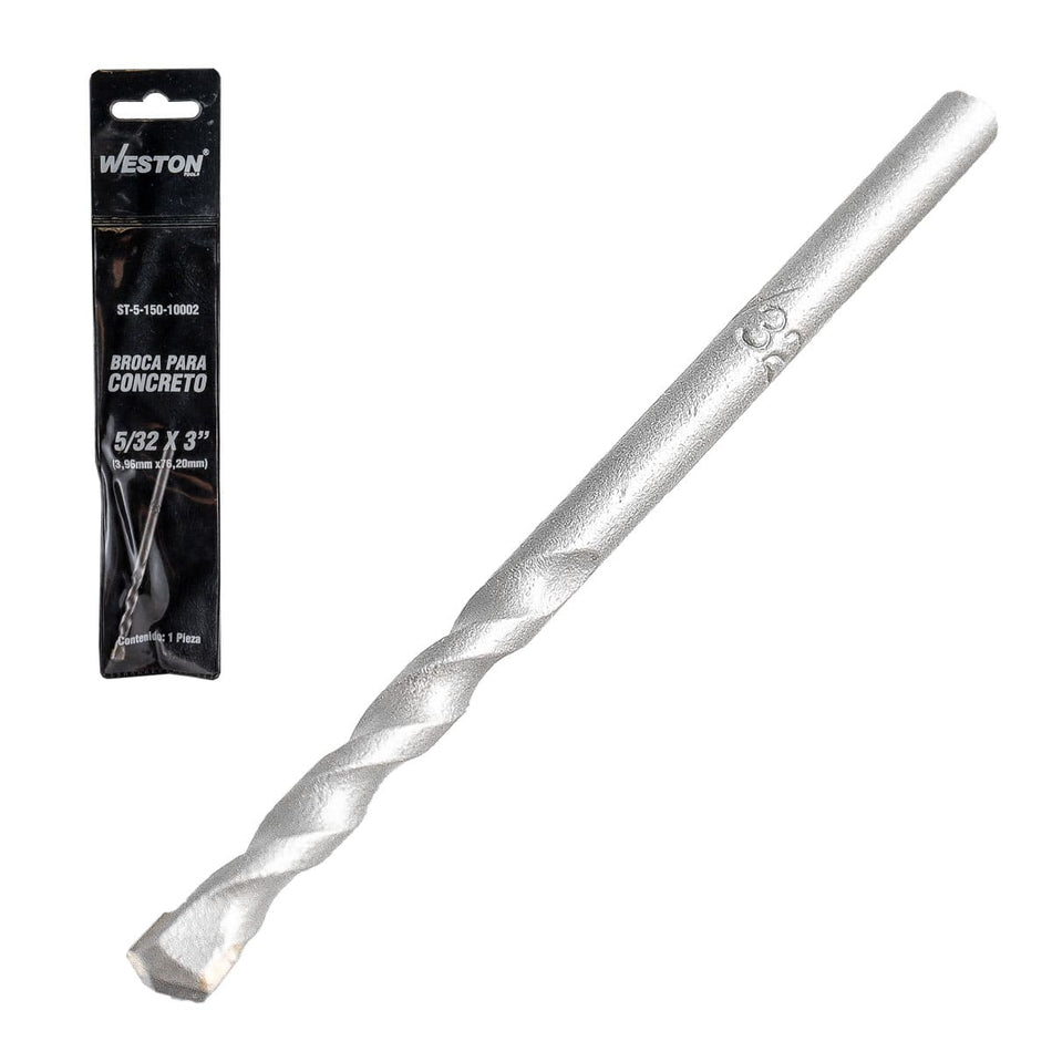 BROCA CONCRETO 5/32 X 3", WESTON