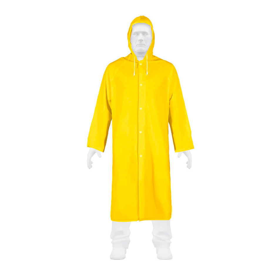 Gabardina impermeable ligera de PVC, tal