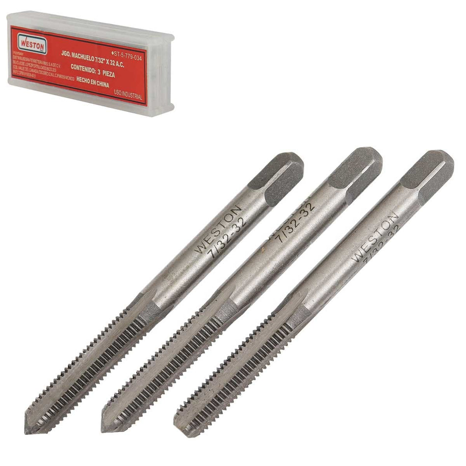 JGO. MACHUELO 1/8" X 40 A.C., WESTON