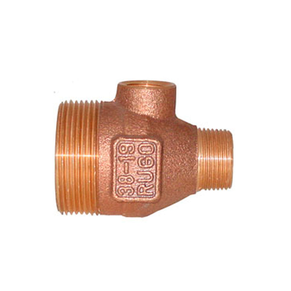 CONECTOR DE BRONCE TINACO, RUGO