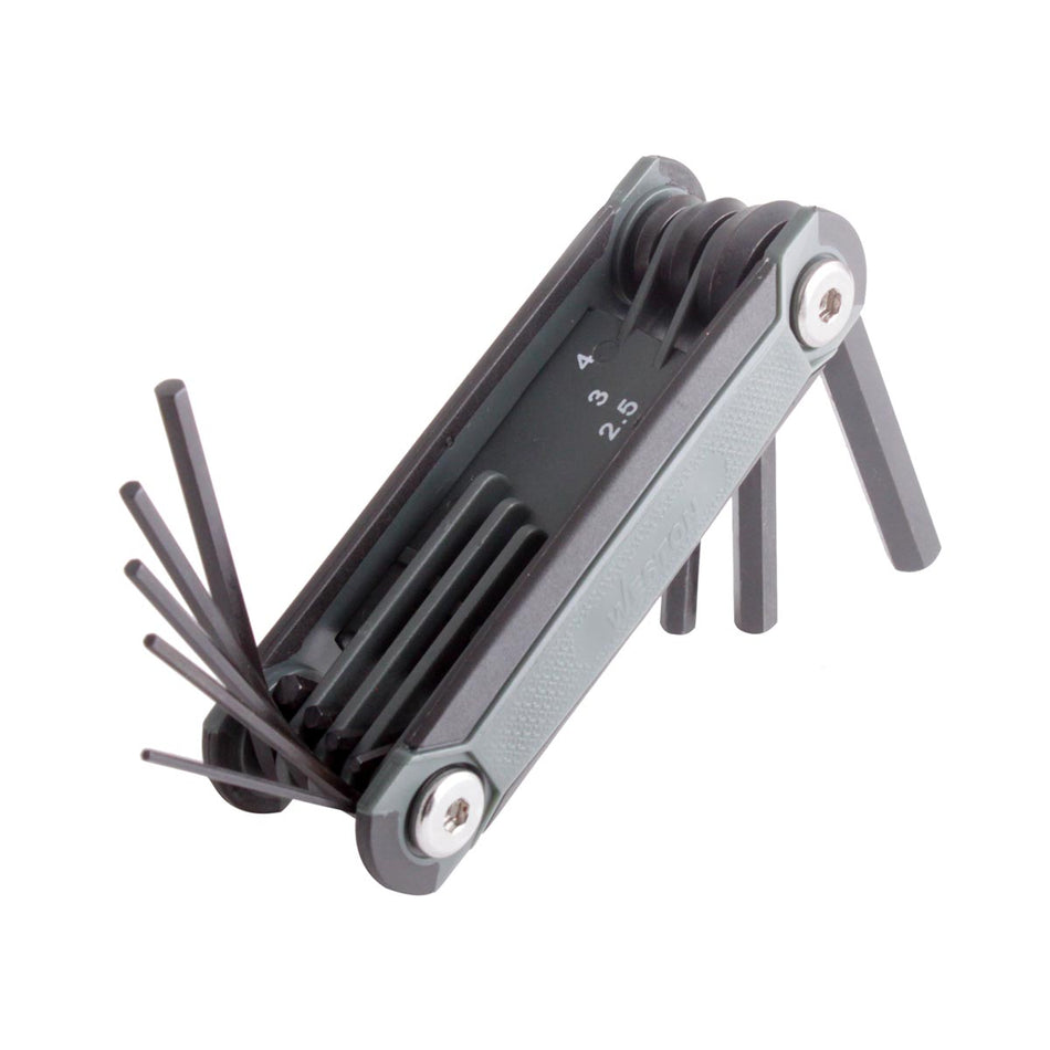 JUEGO 8 LLAVES NAVAJA 1.5-8MM HEX CRV  (