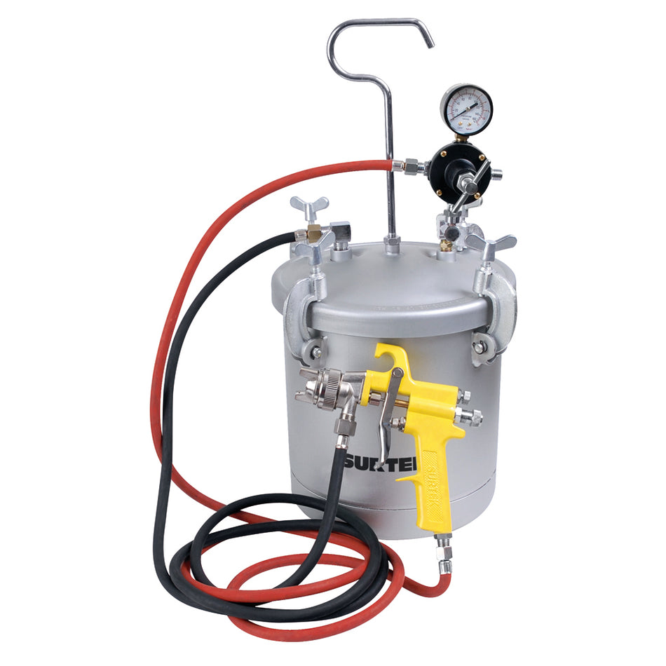 Equipo industrial para pintar, capacidad 10 Lt, 72 PSI Surtek EPP10