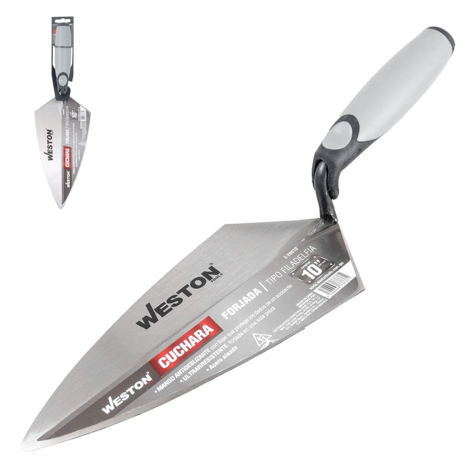 CUCHARA FORJADA TIPO FILADELFIA 10" MANG