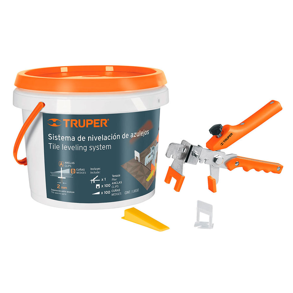 Sistema de nivelación para azulejos, Tru