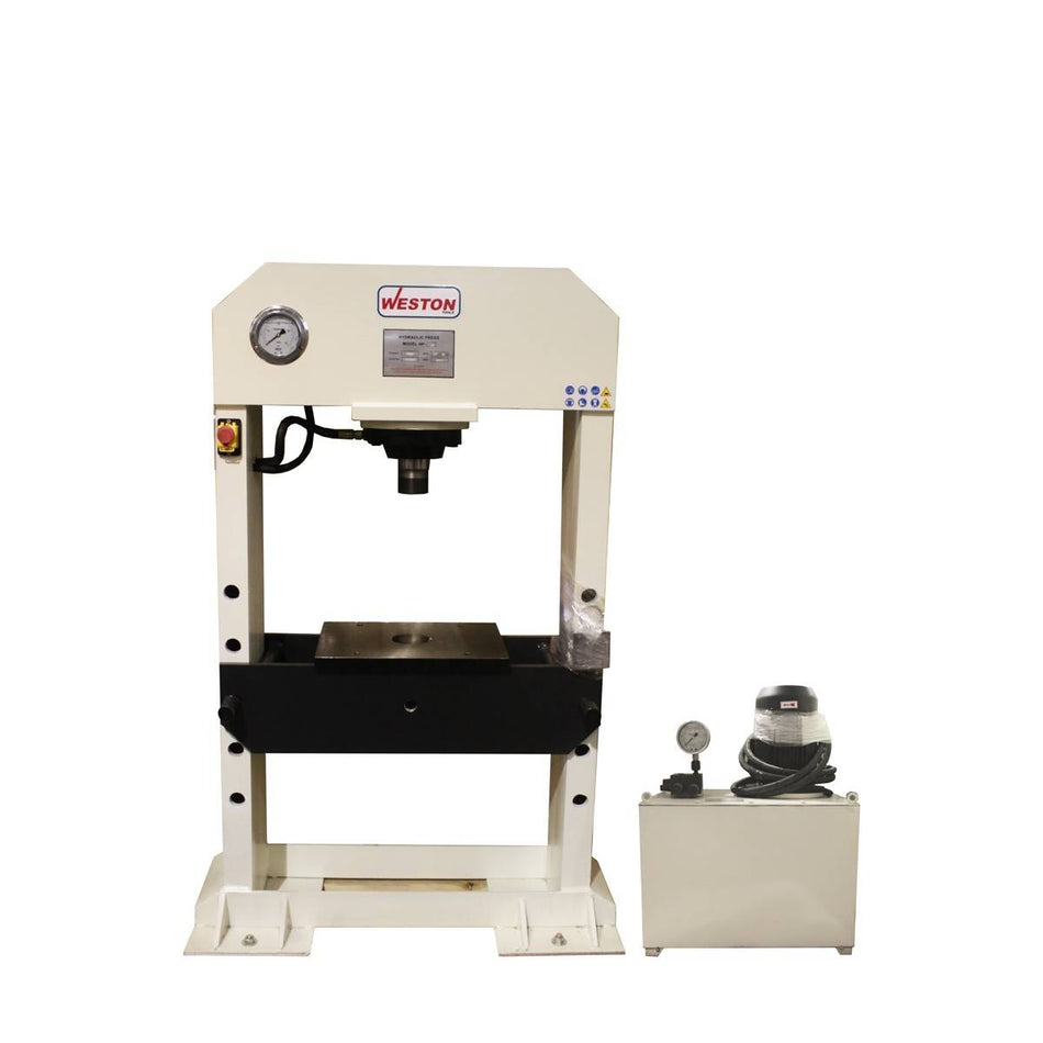 PRENSA HIDRAULICA TIPO H 100TON, WESTON