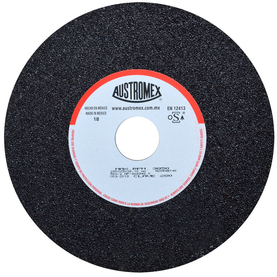 Rueda Abrasiva de 250 x 25 x 38.10 mm pa