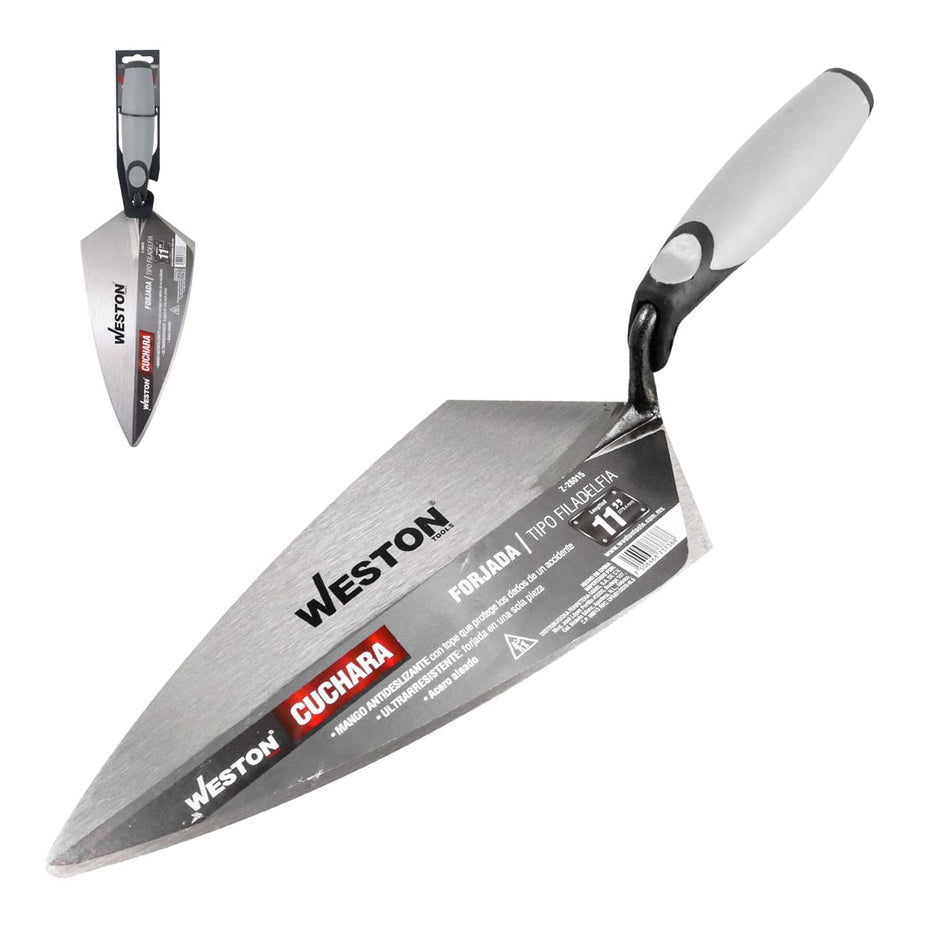 CUCHARA FORJADA TIPO FILADELFIA 11" MANG