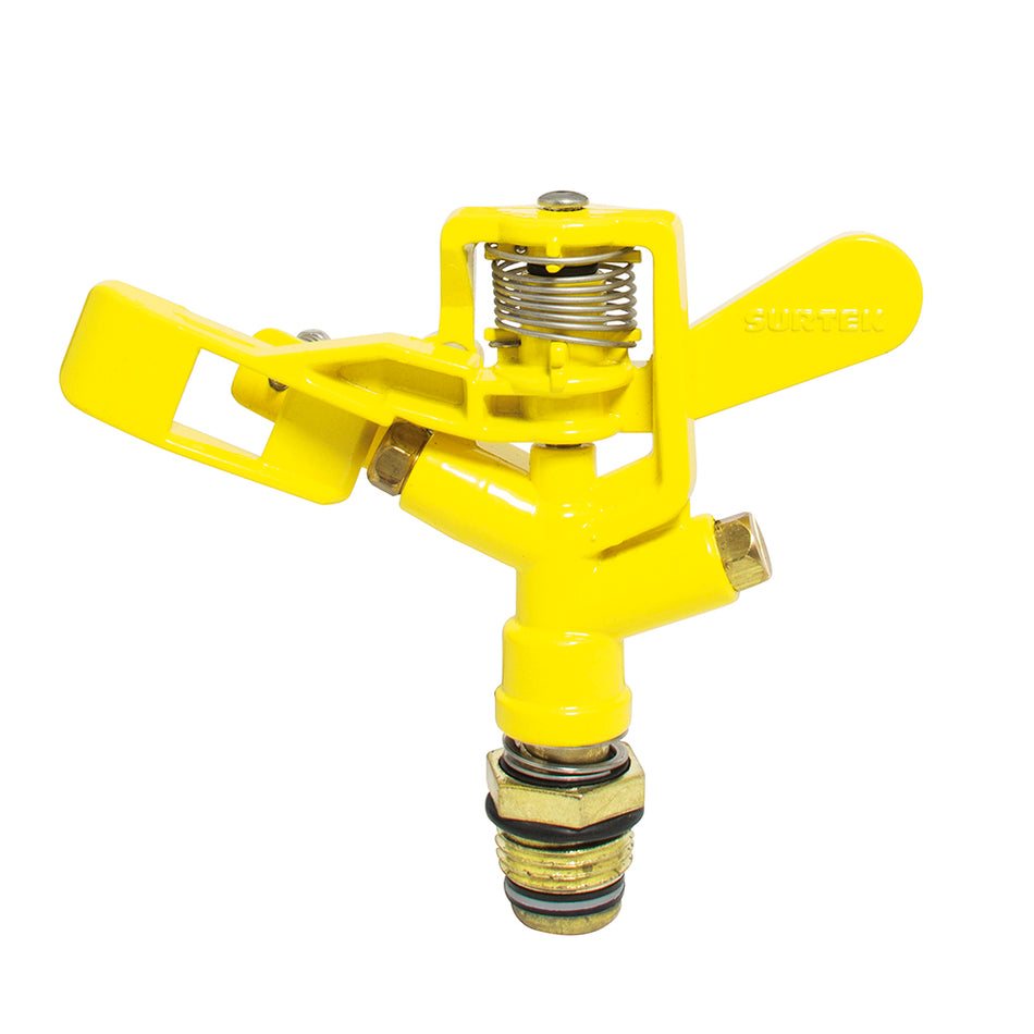 Aspersor metálico regulable por pulsación 3/4" GHT Surtek 130320