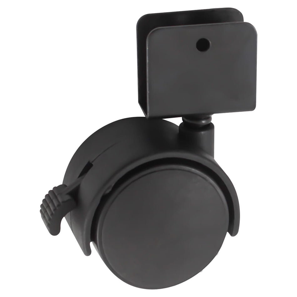 RODAJA TIPO YOYO C/PLACA "U" c/freno 50X