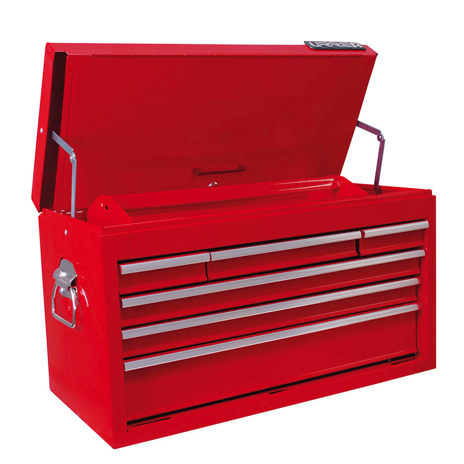 Gabinete superior con 6 gavetas color rojo 27" serie I Urrea I27S6
