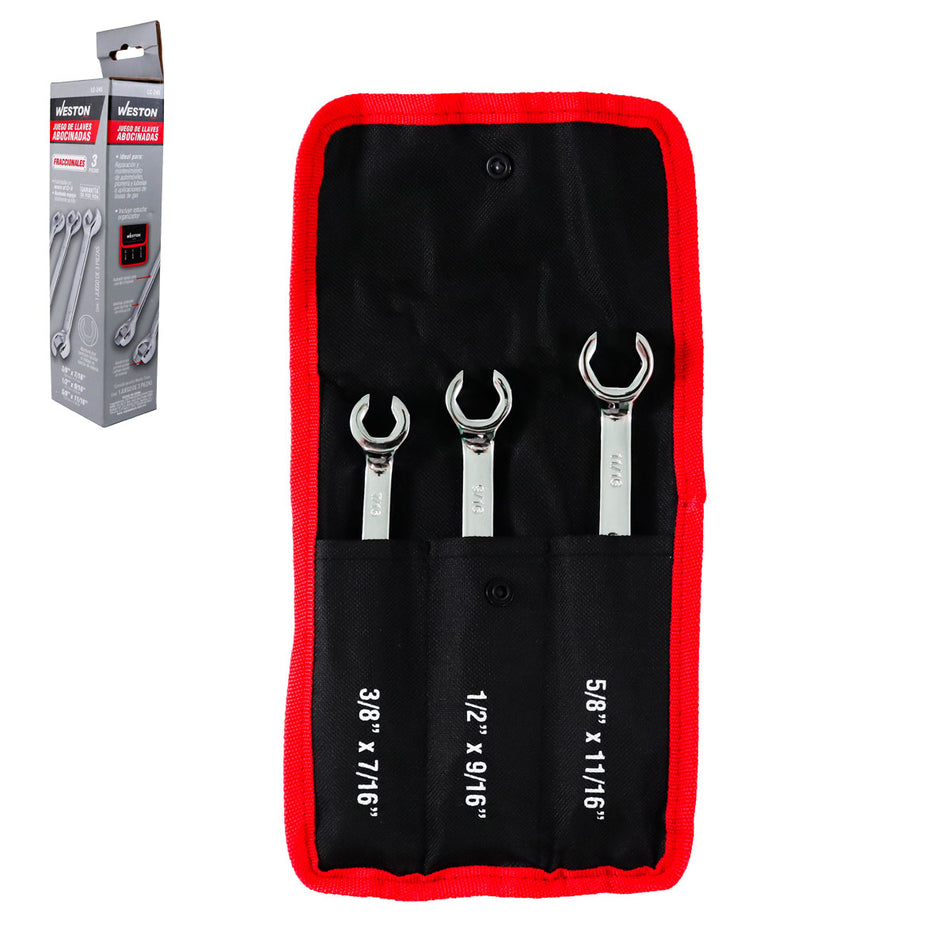 JUEGO DE LLAVES ABOCINADAS CrV PULIDO ES