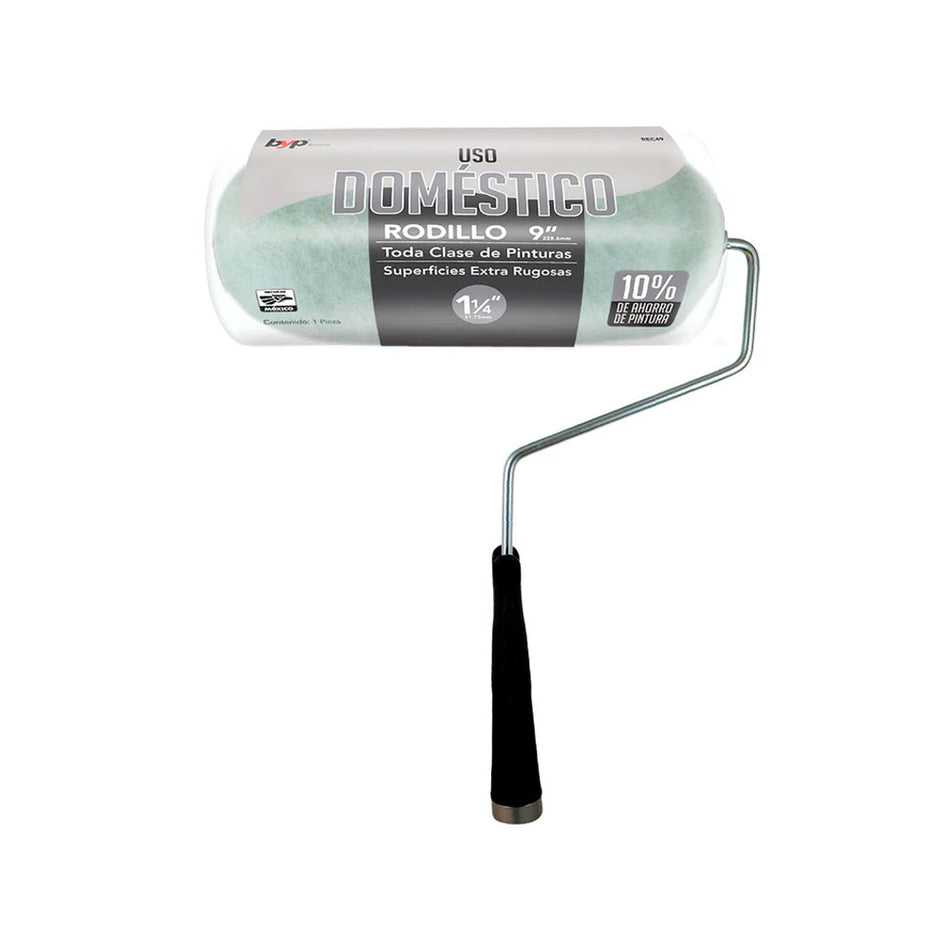 RODILLO 9" USO DOMÉSTICO 1-1/4", BYP