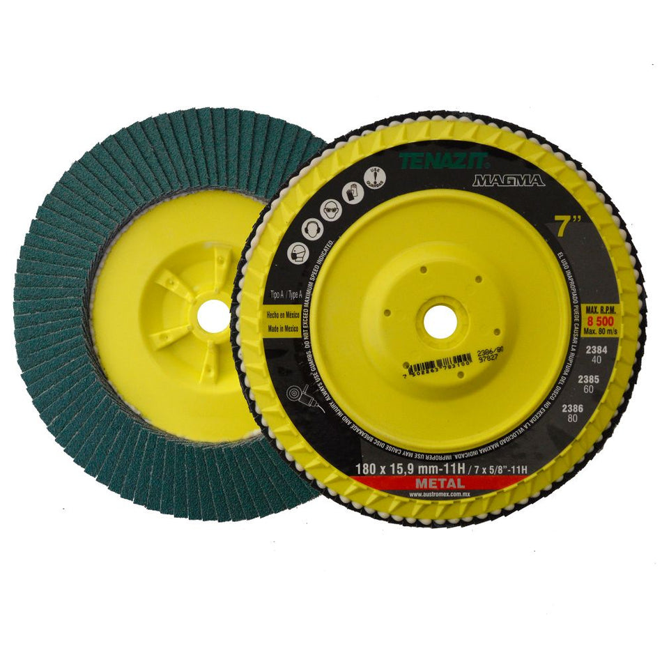 Disco laminado, especificación MAGMA-80,