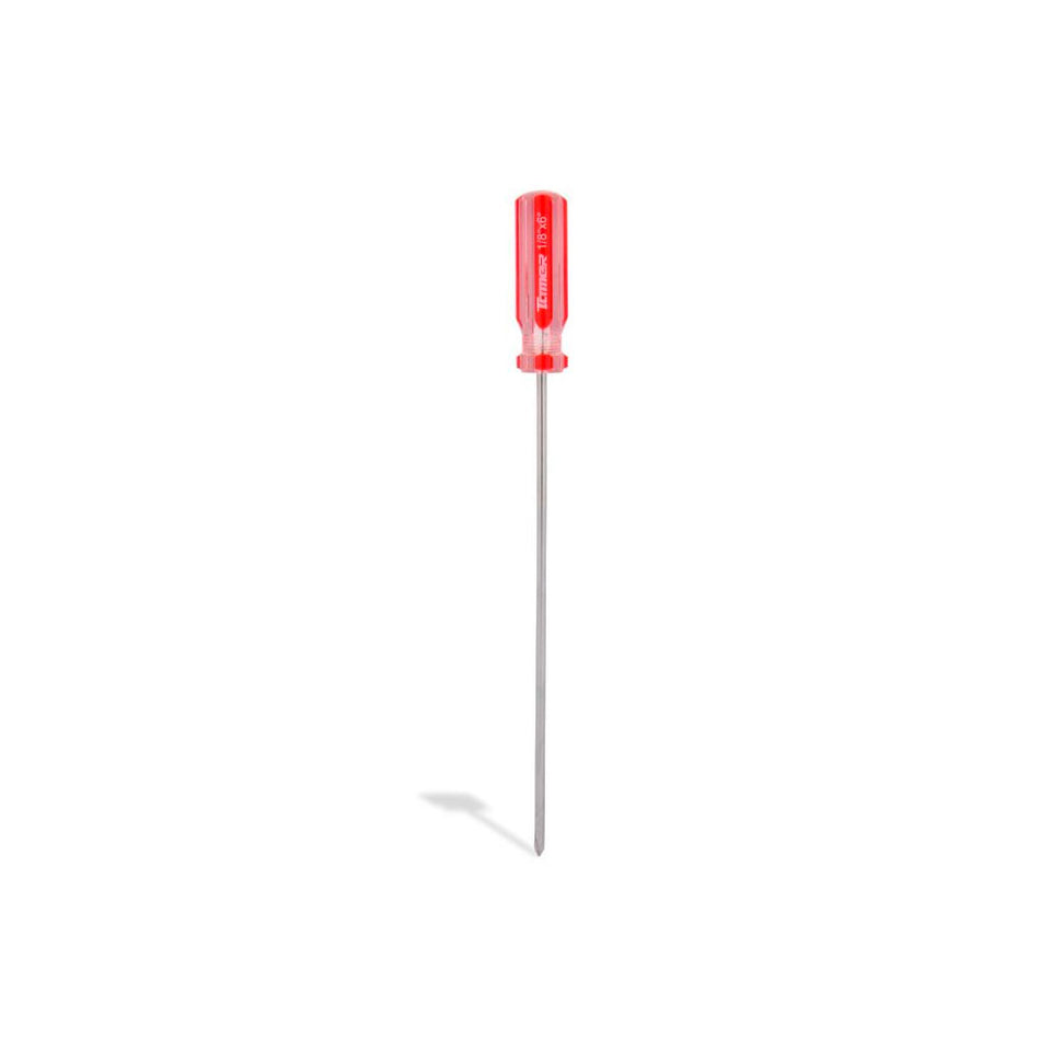 Desarmador cruz 1/8" x 6", barra acero c MIKELS DC-186