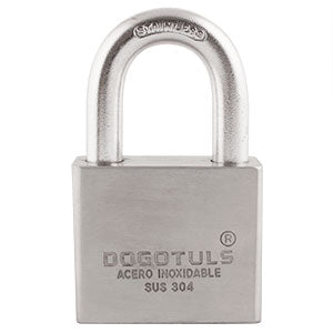 CANDADO ACERO INOX 50 MM LLAVE PUNTOS DOGOTULS RL9130