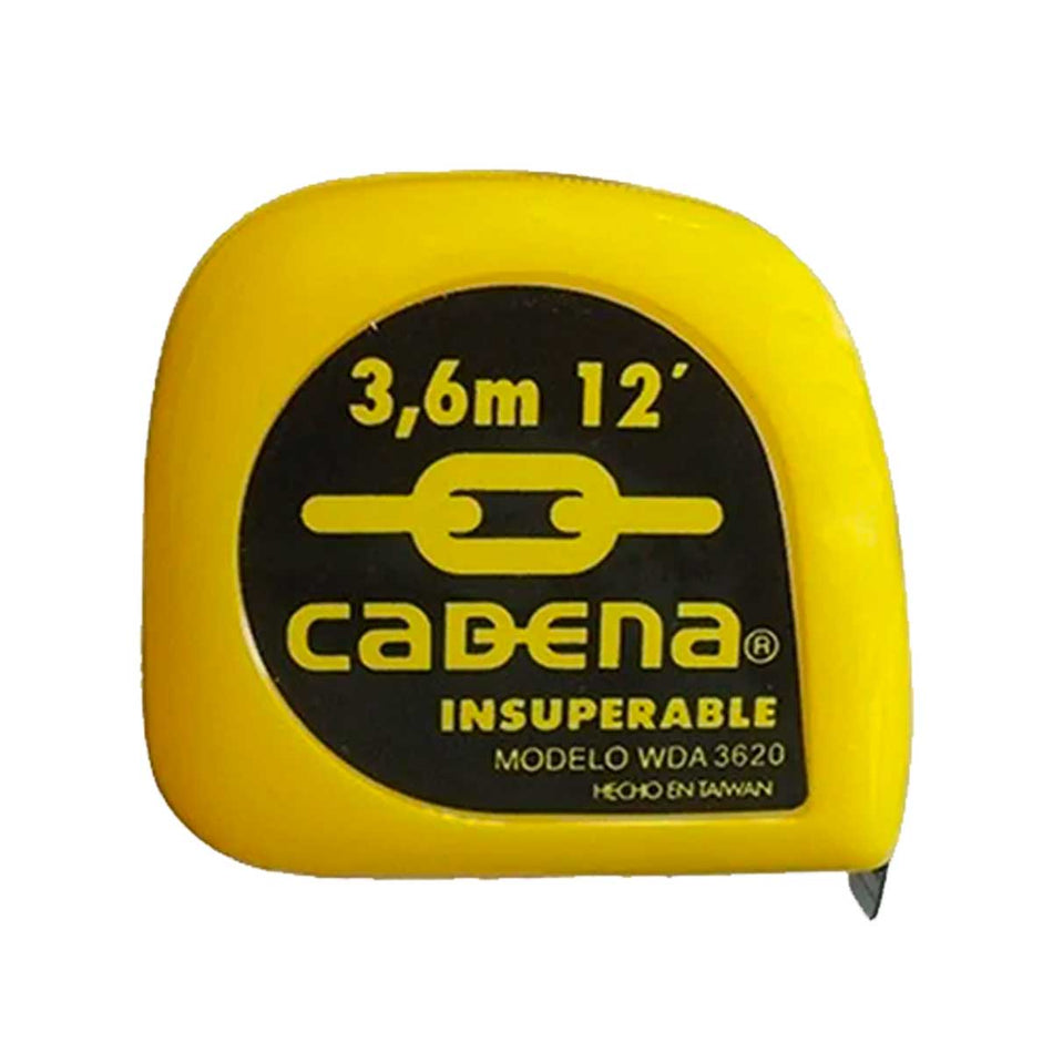 FLEXOMETRO CADENA 3.6 MTS NEON, WESTON
