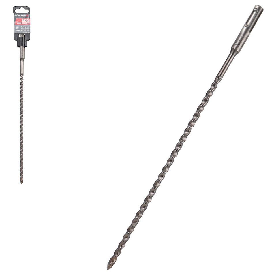 BROCA WP ZANCO SDS PLUS 1/4" X 12", WEST