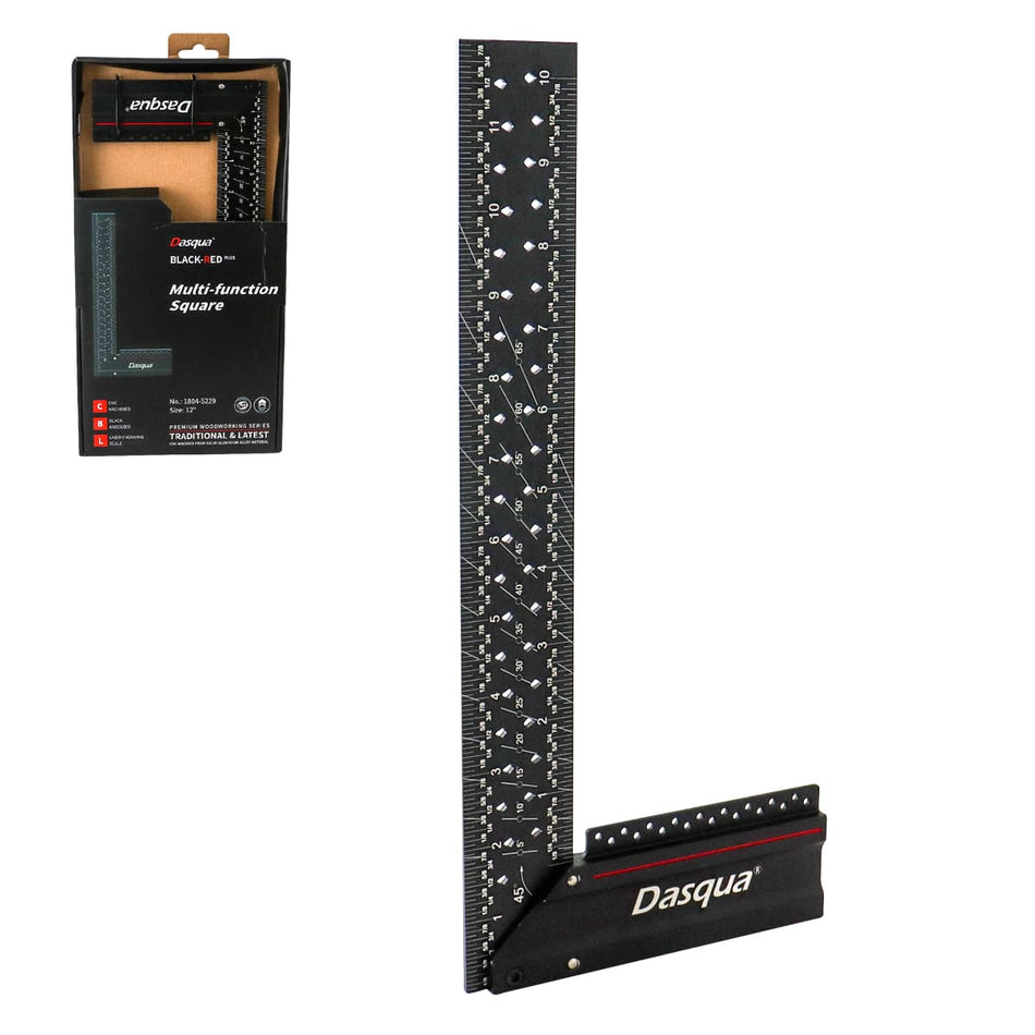 ESCUADRA MULTIFUNCIÓN DE ALUMINIO 12", W