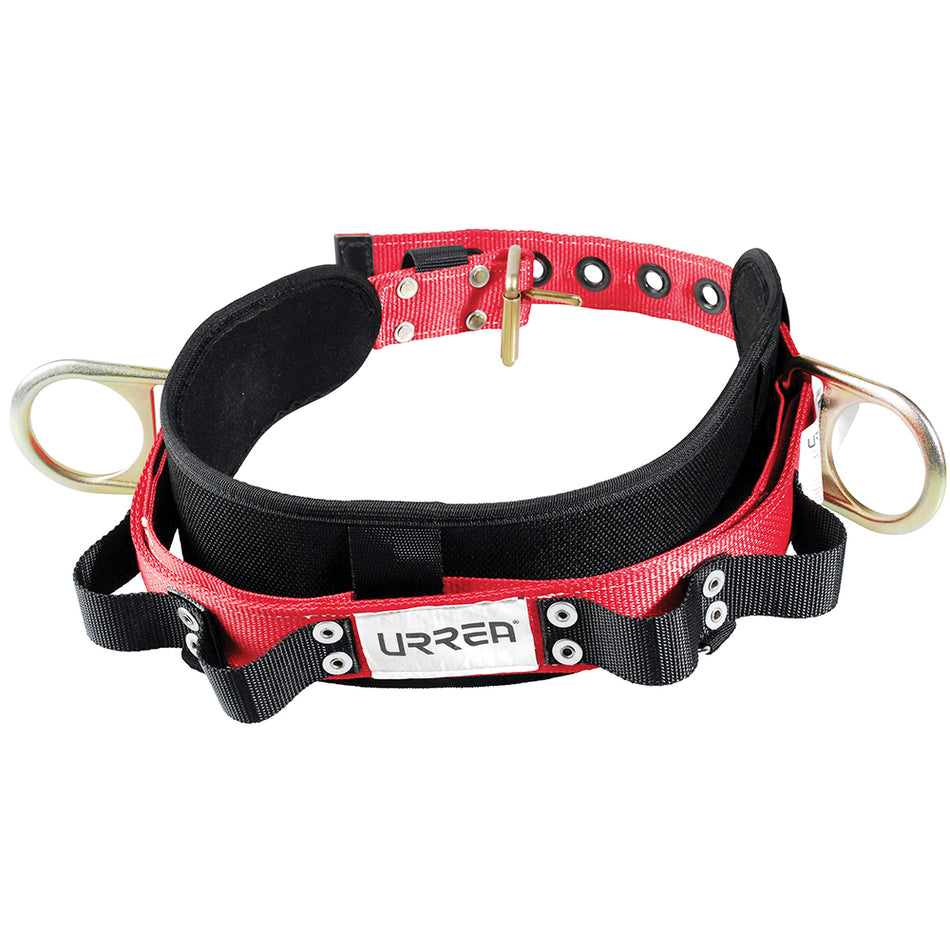 Cinturón para liniero con bandas para portar herramientas, talla 44 Urrea USC01G
