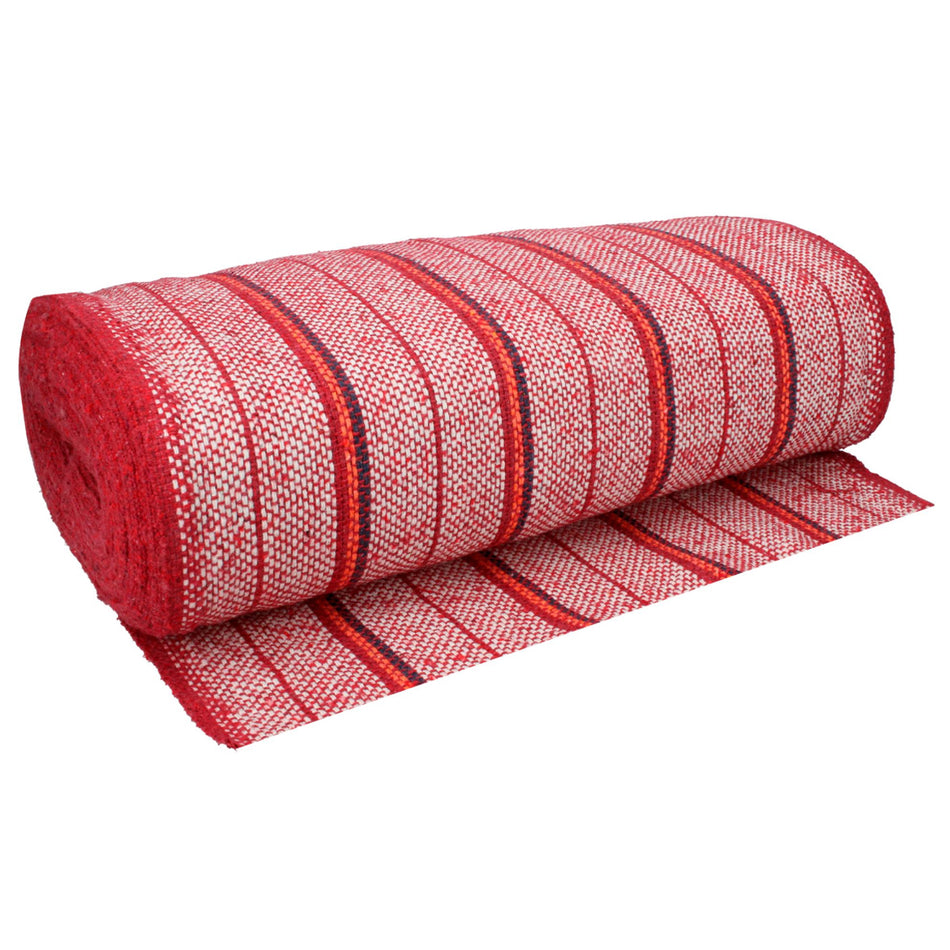 Jerga en rollo de 45 cm x 25 m roja Foy JER45R