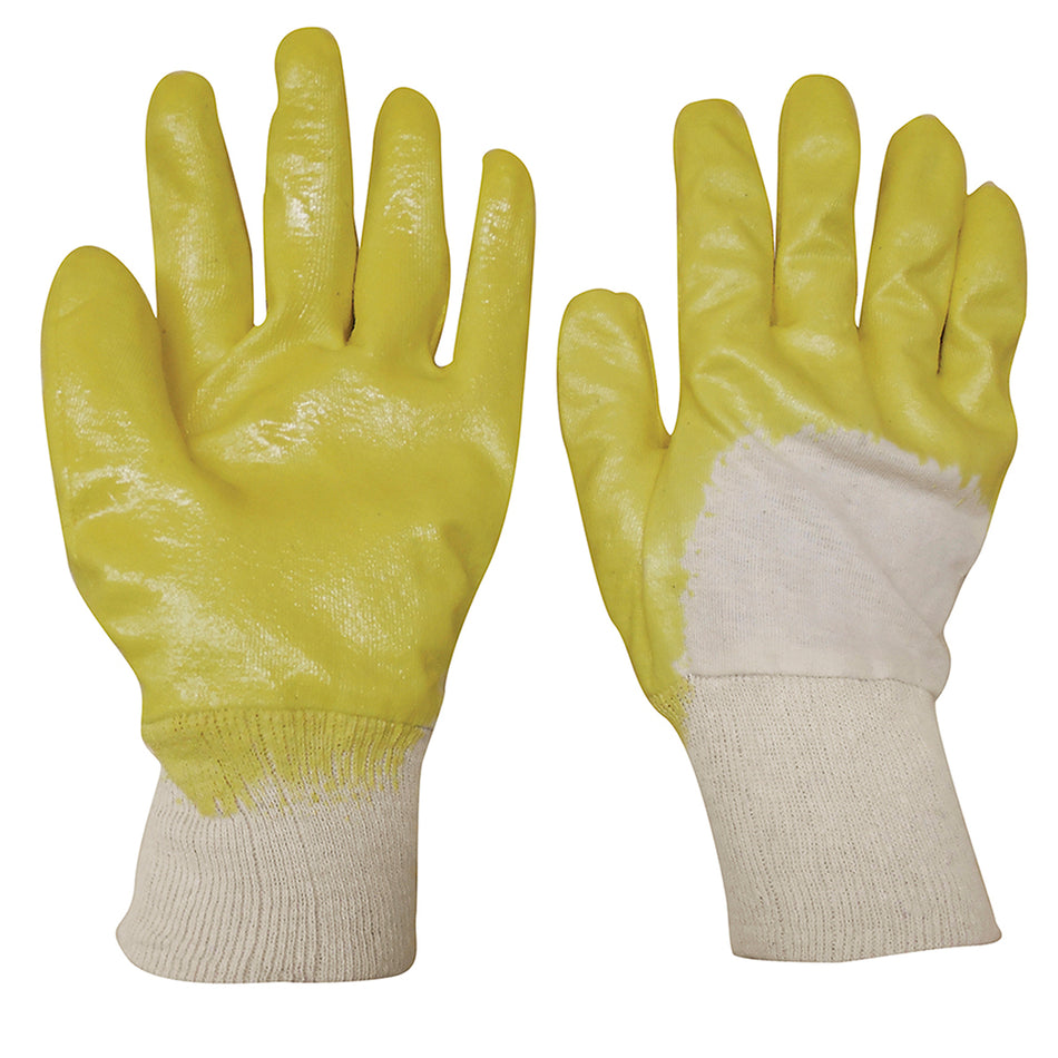 Guantes de algodón con recubrimiento de nitrilo M Surtek GALN
