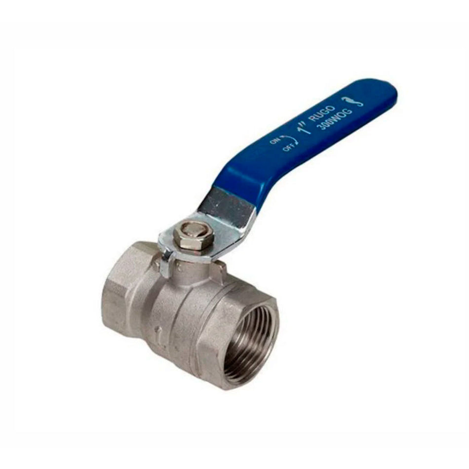 VALV.DE ESFERA ROSCAR 13 MM BRONCE, RUGO