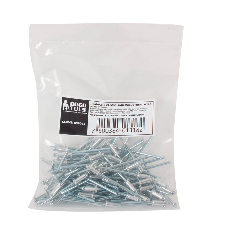 REMACHE CLAVO 5MG AS43 1/8" X 3/16" DOGOTULS RS4043