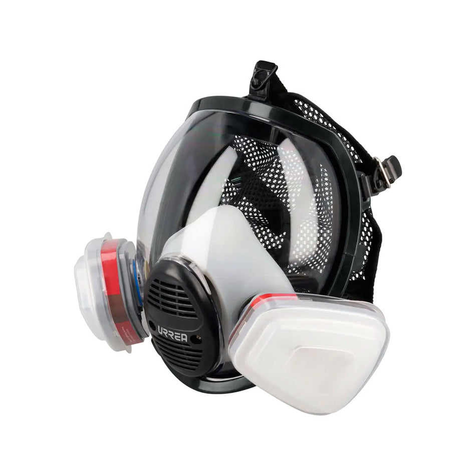 Mascarilla respirador cara completa 2 filtros Urrea USR13