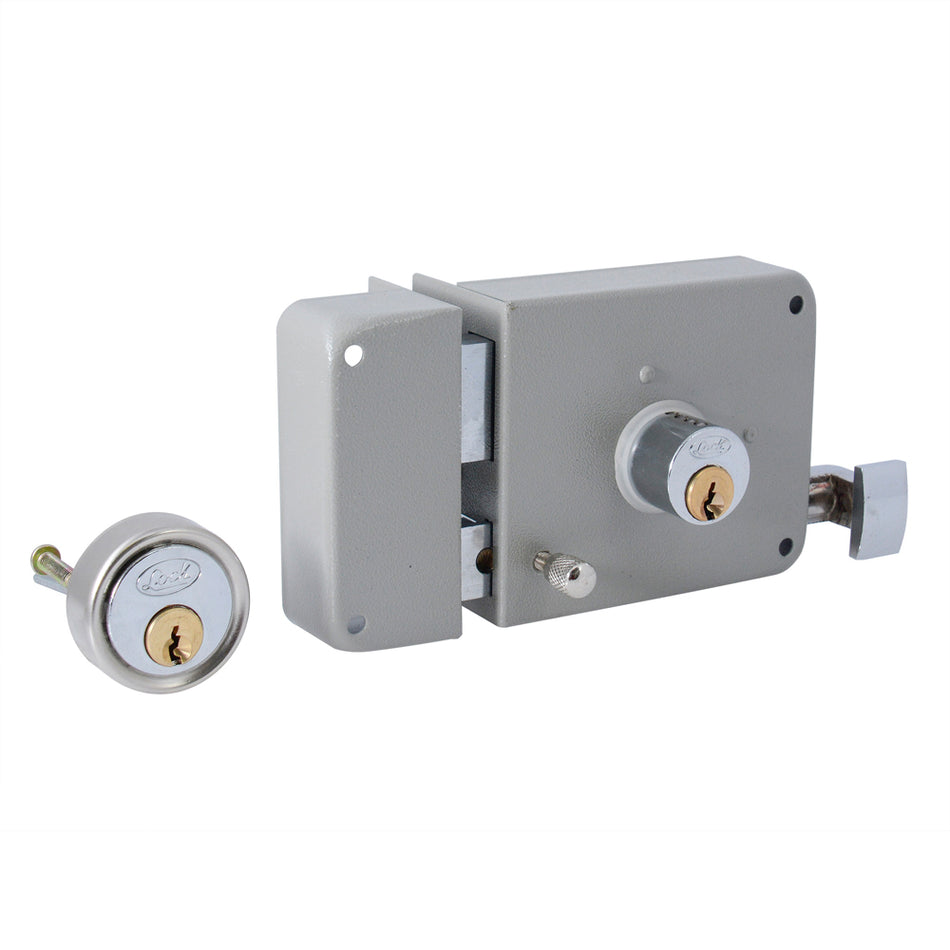 Cerradura sobreponer clásica función derecha, llave estándar, en caja Lock 26CS