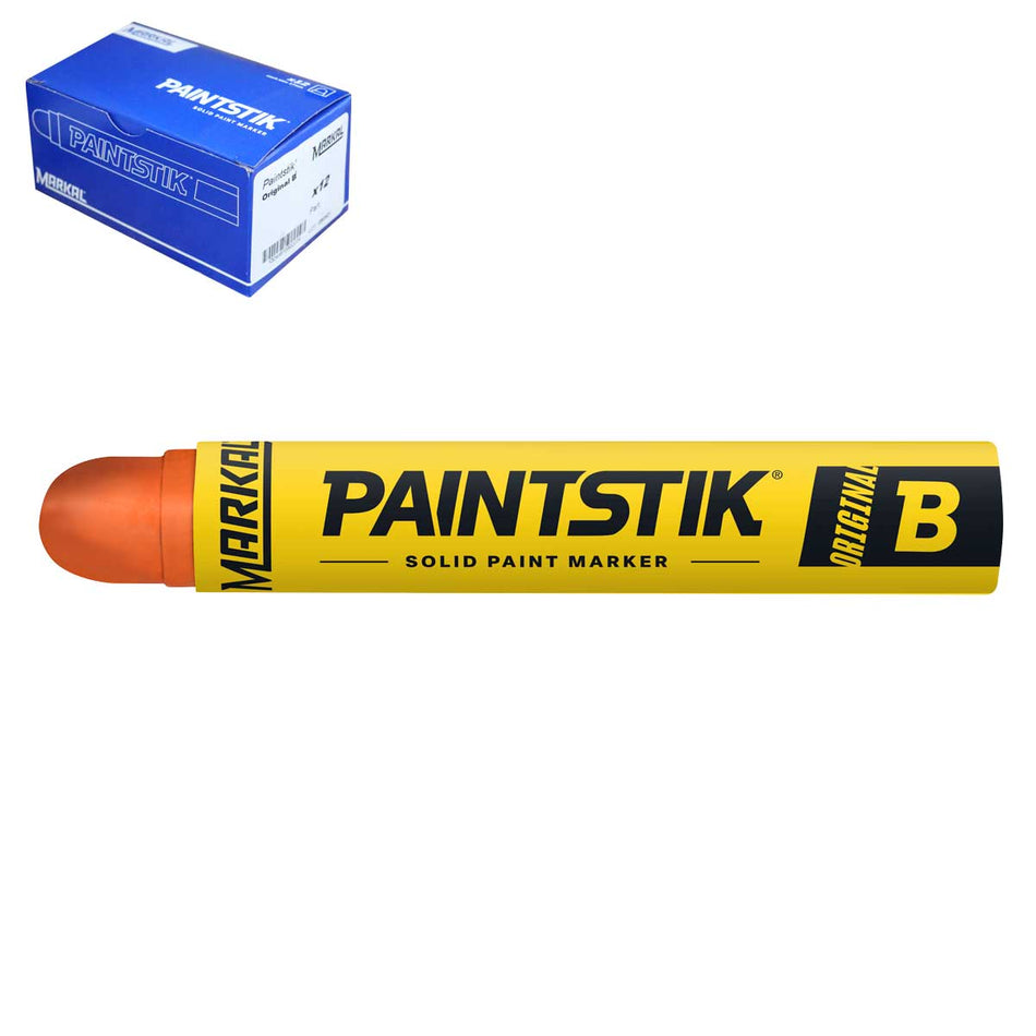 MARCADOR B PAINTSTIK NARANJA (CAJA C/12