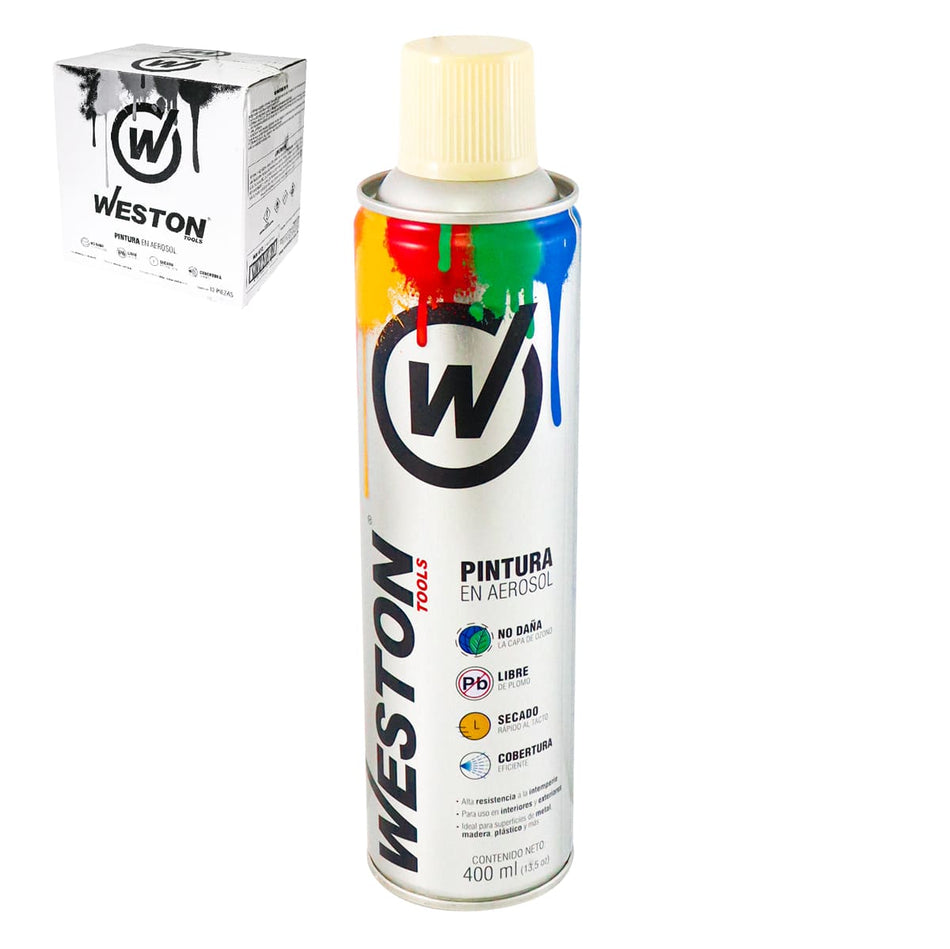 PINTURA AEROSOL BEIGE 400ml (Precio x pi