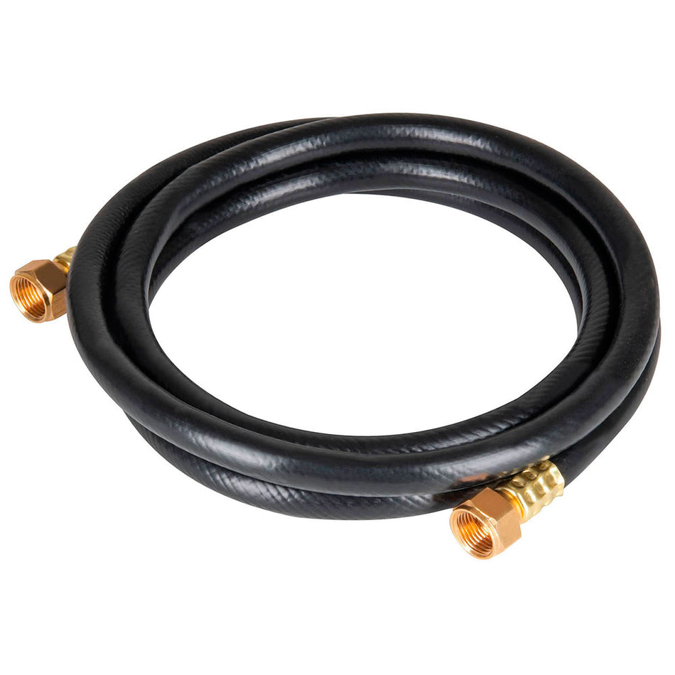 Manguera para gas 3/8' flexible negra de