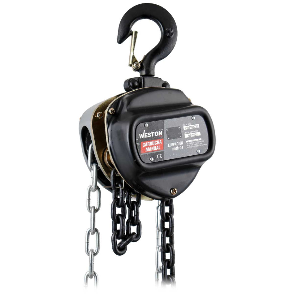 GARRUCHA MANUAL 3TON. 10MTS LEVANTE, WES