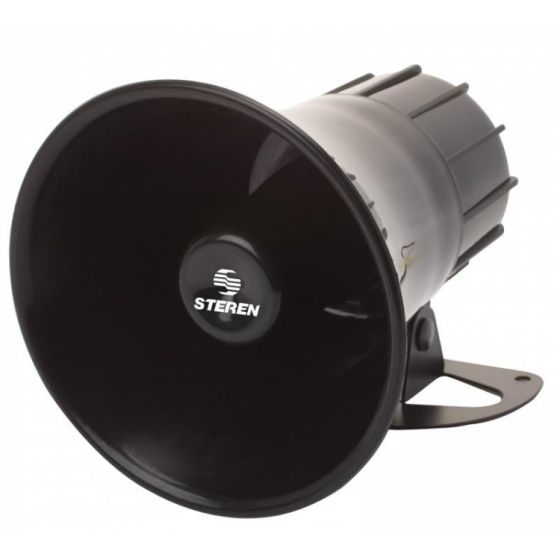 SIRENA PLASTICO NEGRO 13 CMS(5 1/4")1"