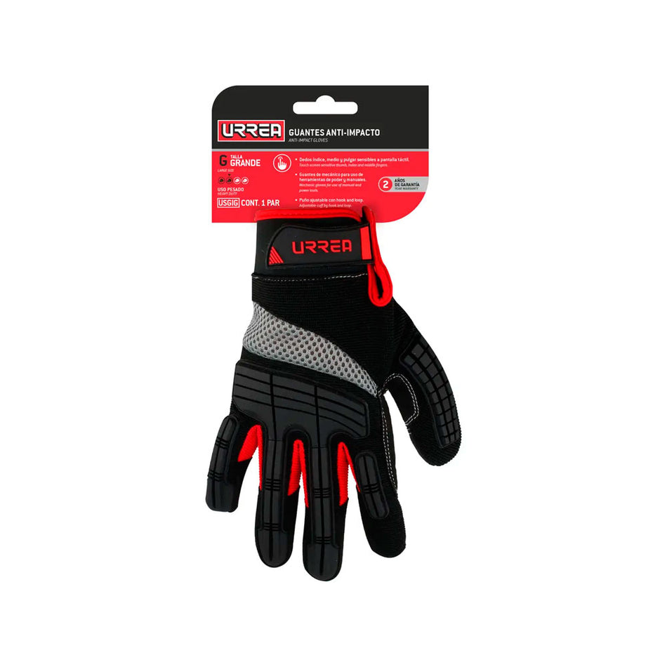 Guantes de mecánico anti-impacto EG Urrea USGIX