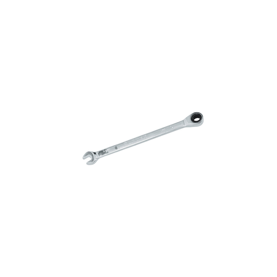 Llave combinada pulido espejo de matraca en pulgadas, 12 puntas, 1/4" Surtek 100528