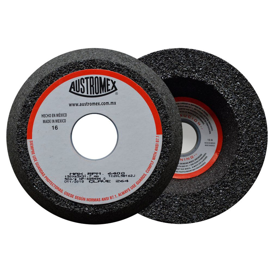 Copa abrasiva de 150 x 65 x 31.7 mm para